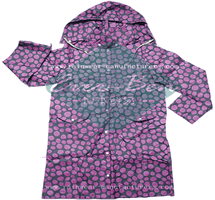 All over printing lightweight rain gear for women-womens waterproof jacket